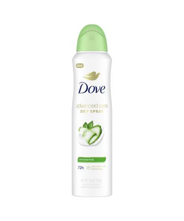 Dove Advanced Care Antiperspirant Deodorant Dry Spray Cool Essentials for helping your skin barrier repair after shaving With Pro Ceramide Technology 3.8 oz 3.8 Ounce (Pack of 1) Cool Essentials