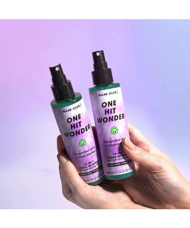 MANE CLUB One Hit Wonder 10-in-1 Leave-In Spray - Cruelty-Free, Vegan, No Sulfates or Parabens - 5.3 Fl Oz, Pack of 2 - Buy Online on GoSupps.com