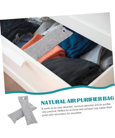 Veemoon 4-Pack Bamboo Charcoal Bags - Odor-Eliminating Storage Containers for Cars & Travel Accessories - Buy Online on GoSupps.com