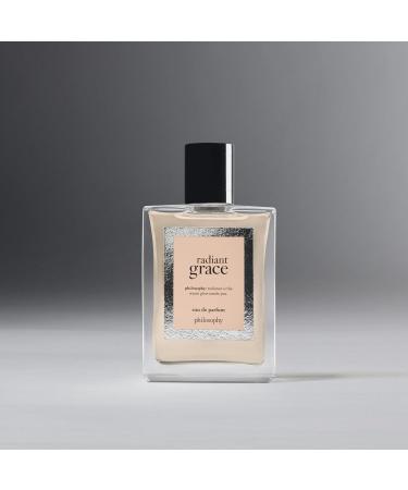 philosophy radiant grace eau de parfum - warm & floral women's perfume - with notes of carmelized sandalwood jasmine & black cherry - long lasting fragrance 4 Fl Oz (Pack of 1) - Buy Online on GoSupps.com