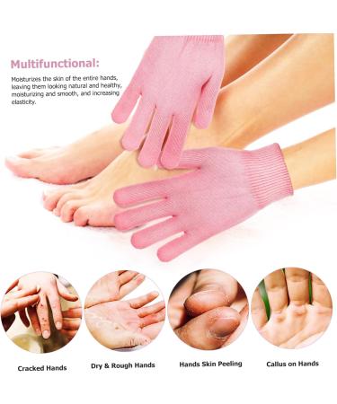 6 Sets Spa Moisture Stockings Sock Shoes Cotton Skin Gloves - Buy Online on GoSupps.com