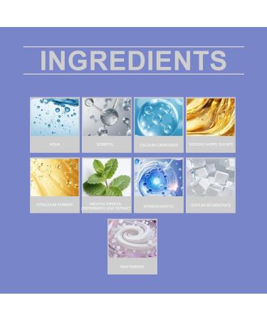 Niacinamide Toothpaste Mint Fresh Breath Gum Care & Teeth Whitening Daily Oral Hygiene for Clean Bright Teeth(3PCS) - Buy Online on GoSupps.com