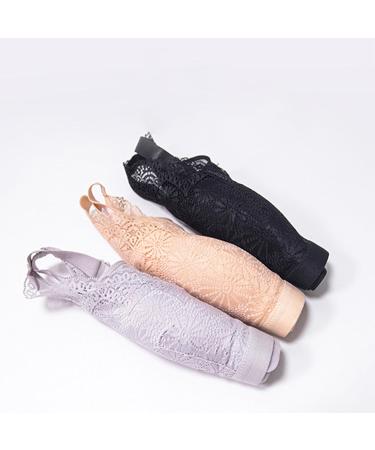 Mastectomy Bra | Post-Operation Full Coverage Prothesis Bras for Women | Sexy & Comfortable 4XL Black Bralette - Buy Online on GoSupps.com