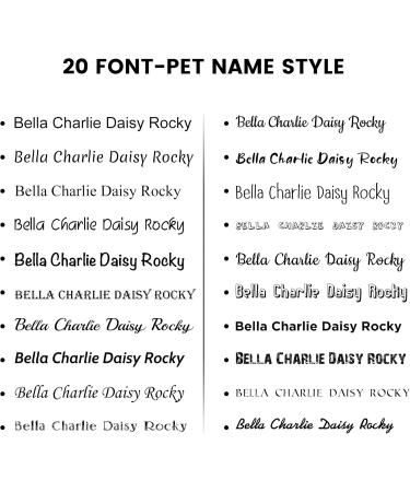 Personalized Gisurey Dog Brand - Durable Engraved Address Tag Noiseless Design & Easy Fastening for Your Four-Legged Friend - Buy Online on GoSupps.com