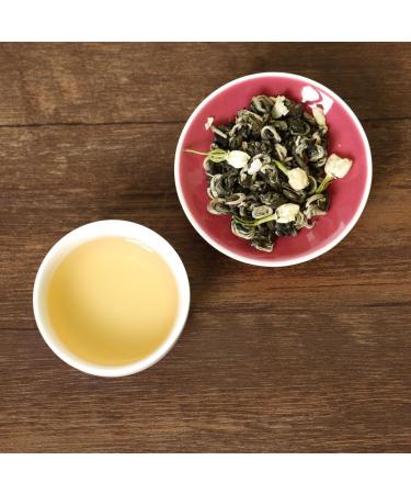 GOARTEA 2Pcs 250g / Total 17.6oz Nonpareil Supreme Jasmine Green Tea Th Vert Jasmin Loose Leaf Moli Yinhao Jasmine Tea Th vert au Jasmin - Snow White - Buy Online on GoSupps.com