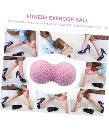 Fomiyes Peanut Massage Ball - Double Lacrosse Trigger Point Therapy & Mobility Tools for Shoulders - EPP Pink Massager - Buy Online on GoSupps.com