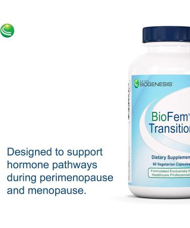 Nutra BioGenesis BioFem Transition - Menopause Support - 60 Capsules | Gluten-Free, Vegan, Non-GMO - Buy Online on GoSupps.com
