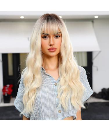 HAIRCUBE Curly Synthetic Wig for Women - Very Light Blonde - Ideal for Daily Wear or Cosplay - Buy Online on GoSupps.com