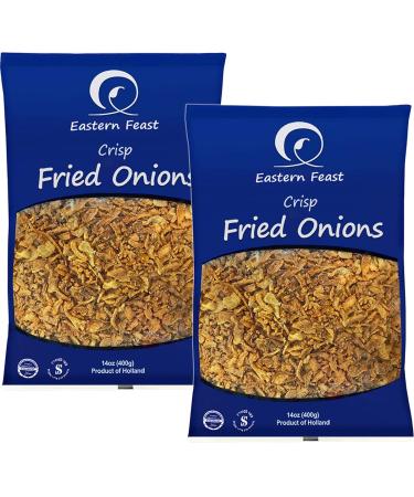 EF - Crispy Fried Onions (2 PACK), 14 oz each, Product of Holland