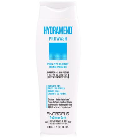 SNOBGIRLS HYDRAMEND Hydrating Vegan Shampoo Intense Hydration & Repair New Super Concentrated Shampoo for color treated hair Sulfate free shampoo for Damaged Dry Brittle Porous Hair Prowash Dry hair shampoo. Salon Hair Care (HYDRAMEND)