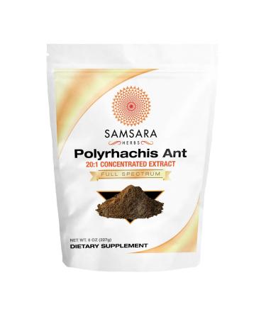Samsara Herbs Polyrhachis Ant Extract Powder - 20:1 Concentrated Extract (8oz/227g) 8 Ounce (Pack of 1)