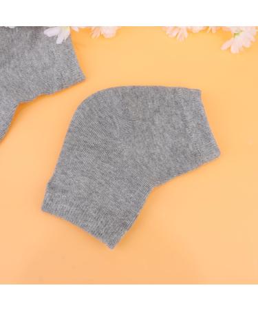 4 Pairs Moisturising Foot Socks Rough Calluses Women Socks Feet Repair Socks Toeless Spa Socks Feet Cracked Socks Crack Heel Socks Heel Protector Socks Ordinary Gel Men and Women - Buy Online on GoSupps.com