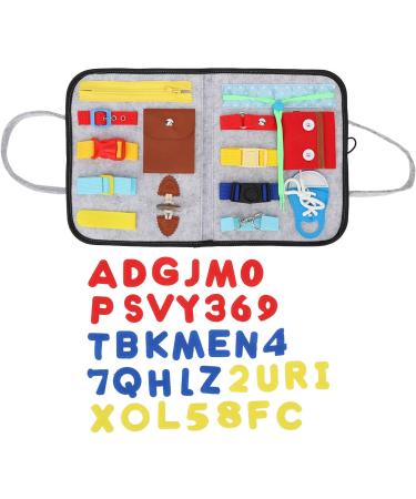 Seniors Activity Sensor Board for Dementia | Portable Skills Training Tool with Zipper | Enhance Cognitive Engagement - Buy Online on GoSupps.com