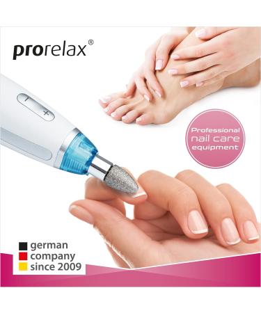 Prorelax Manicure Pedicure Set | Professional Hand & Foot Care for Men & Women | 5 High-Quality Surgical Steel Attachments | Ideal for Home & Travel - Buy Online on GoSupps.com