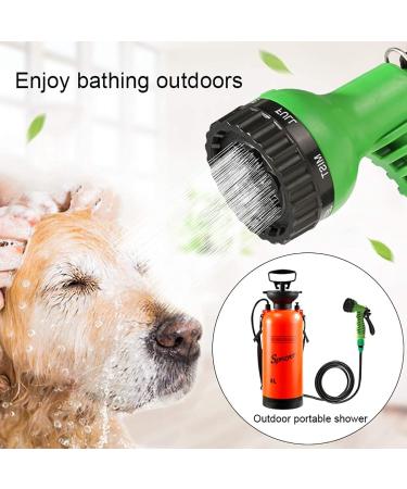 CLICIC 2 Gallon Pressure Sprayer with 7 Spray Modes for Camping Shower and Pet Bath - Buy Online on GoSupps.com