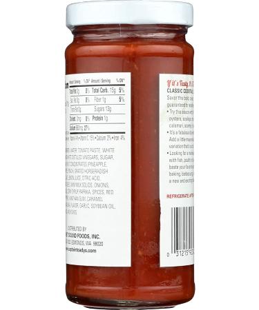 Captain Toady's Tasty Cocktail Sauce 8 oz - Delicious Seafood Condiment - Buy Online on GoSupps.com