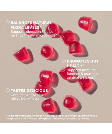 Cliganic Sugar-Free Probiotics Gummies for Men & Women (5 Billion CFU 30-Day Supply) - Berry Flavor Vegan Non-GMO Kosher Gluten-Free Promotes Digestive Health Balances Gut Microbiome 30 Count (Pack of 1) - Buy Online on GoSupps.com