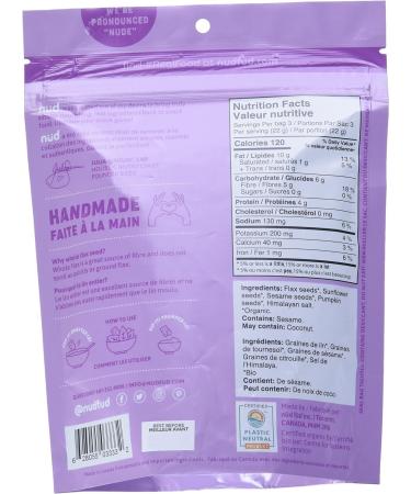 NUD fud Organic Raw Crackers Simple Seed 66 Grams - Buy Online on GoSupps.com
