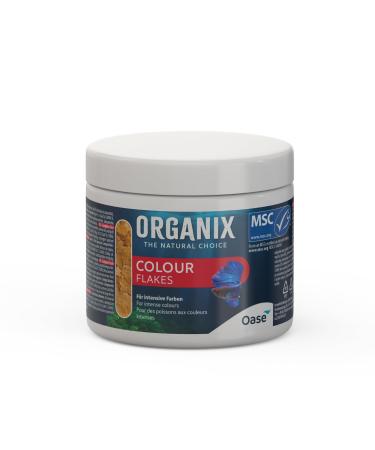 OASE ORGANIX Colour Flakes 175 ML - Flake Food for Aquarium Fish, for the Upper Swimming Area
