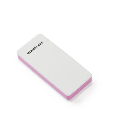 Manicare Miracle Buffer For Removing Ridges From Nails And Creating An Instant High Gloss Shine Easy To Use Manicure Tool For Smoothing And Polishing Nails Miracle Nail Buffer White - Buy Online on GoSupps.com