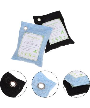 Fomiyes Bamboo Charcoal Air Purifier Bags - Natural Odor Absorber for Car Shoes & Closet | 200g Activated Carbon for Pet Odors - Buy Online on GoSupps.com