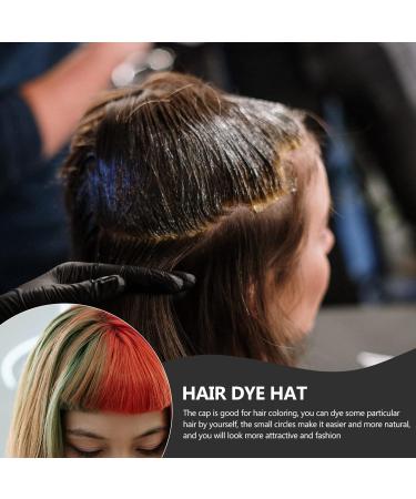 Uonlytech Reusable Silicone Highlighting Cap for Hair Dyeing - Home Salon Hair Styling Tool with Hook - Buy Online on GoSupps.com