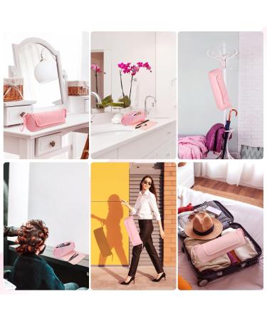 Bestauty 2-in-1 Hair Tools Travel Bag | Heat Resistant Mat for Curling Irons & Straighteners | Pink Storage Solution for Hair Styling Tools - Buy Online on GoSupps.com