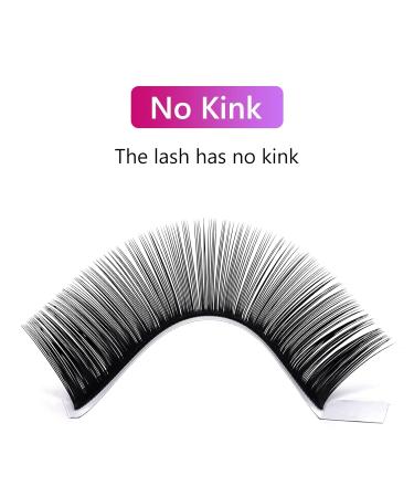 Professional 0.15mm D Curl Individual Classic Eyelash Extensions - Black Natural Lashes (Mix 9-17mm) - Buy Online on GoSupps.com