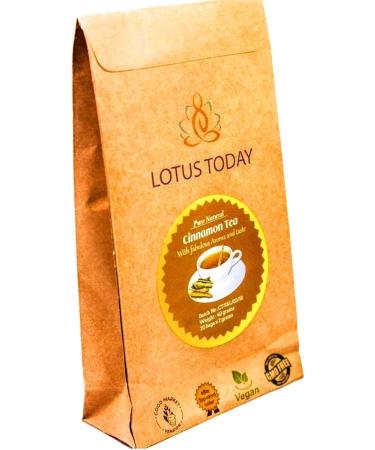  lotustoday Authentic Ceylon cinnamon tea - Maximum energy - Perfect aroma and taste - 80g - 40 tea bags - Buy Online on GoSupps.com