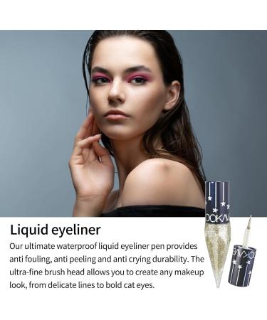 5 Eyeliner Liquid Liner Shimmer Eyeshadow Waterproof Shiny Liquid Eyeshadow Eyeliner Eye Liner Makeup Shimmer Sparkling Eyeliner for Valentine Birthday - Buy Online on GoSupps.com