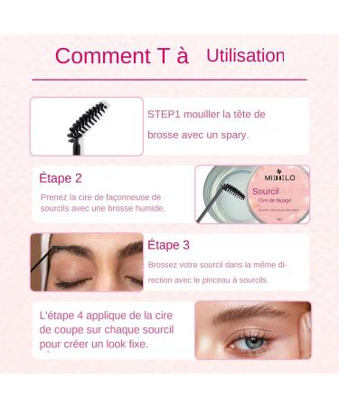  G n rique Eyebrow Gel Makeup - 50g Quick-Drying Styling Gel | Long-Lasting Eyebrow Gel - For Women Ladies Mothers Girlfriends Social Gatherings Occasions Travel - Buy Online on GoSupps.com