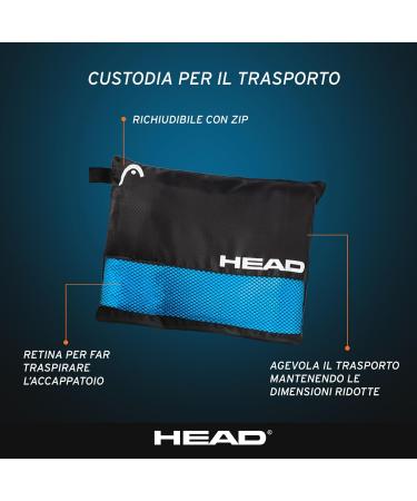 Head Active Children s Bathrobe with Hood & Bag | Fluffy Microfiber Quick-Dry Lightweight & Multi-Purpose for Kids 10-12 Years - Buy Online on GoSupps.com