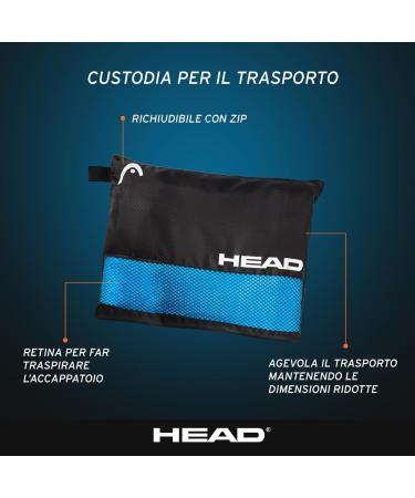 Head Active Bathrobe for Girls 10-12 Years | Fluffy Microfiber Quick Dry Hooded & Space-Saving | Perfect for Sports & Swimming Pool - Buy Online on GoSupps.com