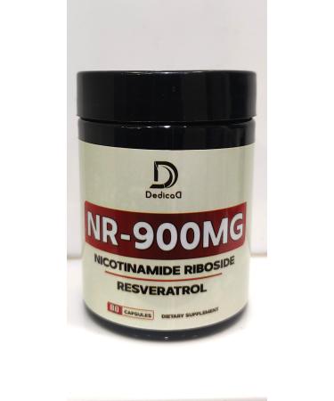 DEDICAD NAD Nicotinamide Riboside Resveratrol Plus Resveratrol - 80 Capsules
