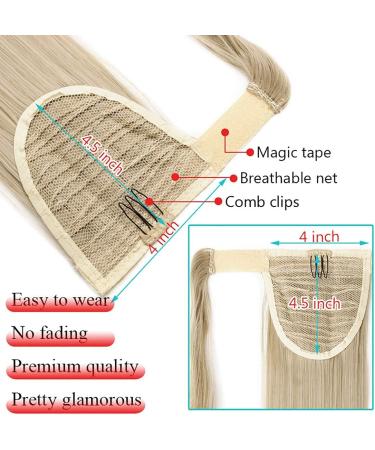 S-noilite 23 Straight Wrap Around Ponytail Clip in Hair Extension - Dark Auburn (58cm) Long Popluar Style - 23 Inch - Buy Online on GoSupps.com