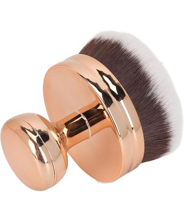 Soft and Gentle Fibers Large Head Powder Brush Even Distribution Ergonomic Handle - Professional Makeup Tool for Blush Setting and Contouring Powder - Buy Online on GoSupps.com
