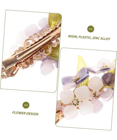 minkissy Bridal Hair Accessories Hair Clips Hair Accessories for Women Hair Barrettes for Women Barrettes for Women Thin Hair Asian Hair Accessories Women's Resin Side Clip Cheongsam - Buy Online on GoSupps.com