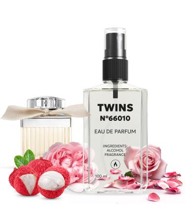 TWINS Impression of Ch. Eau de Parfum | Perfume for Women Eau de Parfum | No.66010 | 3.4 Fl Oz / 100 ml Chloe Eau de Parfum Impression