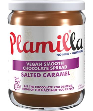 Plamilla So Free Oatmilk Salted Caramel Smooth Chocolate Spread 275g - VEGAN - DAIRY FREE - GLUTEN FREE