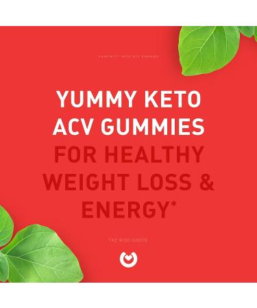 Keto ACV Gummies 1000mg for Advanced Weight Loss | Apple Cider Slimming Gummy for Detox & Metabolism | 60 Vegan Gummies - Buy Online on GoSupps.com