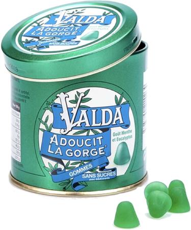 Valda Sugar-free Gums Mint Eucalyptus 160g - Set of 2 Boxes (2) - Buy Online on GoSupps.com