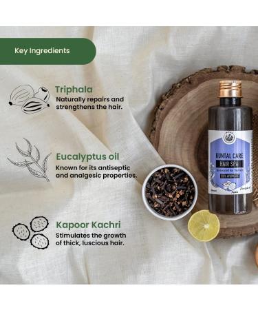 AMRUTAM Kuntal Care DIY Hair Spa w/ Eucalyptus Oil & Triphala - 200ml - Buy Online on GoSupps.com