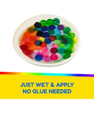 Hygloss Bleeding Tissue Paper Circles 1-Inch - 20 Colors - 480 Pieces for Arts, Crafts, DIY Projects, Scrapbooking & Greeting Cards - Buy Online on GoSupps.com