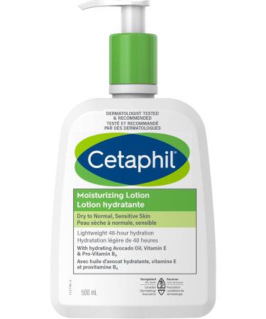 Cetaphil Moisturizing Cream with Sweet Almond Oil | Cetaphil Moisturizing Lotion (500ml) Bundle 2 Piece Set Cream + Lotion - Buy Online on GoSupps.com