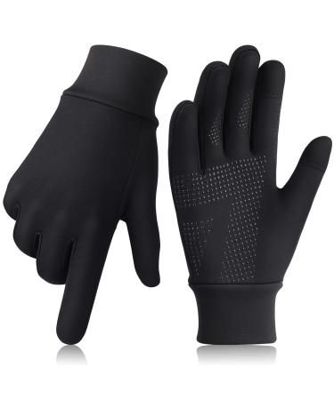 Hasagei touchscreen gloves fleece running gloves men women sport gloves winter gloves warm windproof glove food for bike running hiking driving