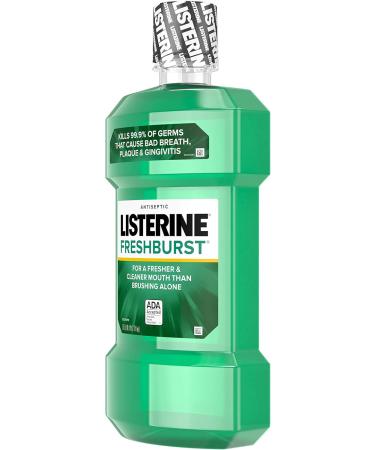 Buy Listerine Freshburst Antiseptic Mouthwash 1.5L - Fight Bad Breath Plaque & Gingivitis | International Shipping - Buy Online on GoSupps.com