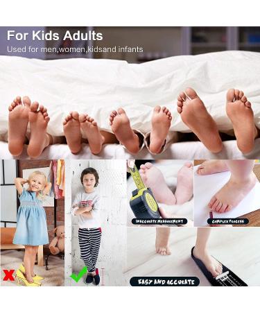 Shoe Sizer Foot Measurement Device - Kids Shoe Feet Measuring Ruler - Buy Online at Uniblack - Buy Online on GoSupps.com