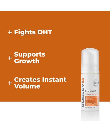 BosleyMD 3-Piece Hair Kit with Saw Palmetto for Longer, Thicker, Fuller Hair - Includes Shampoo, Conditioner, and Treatment - Color Safe - Buy Online on GoSupps.com