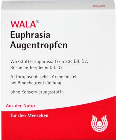 Buy Wala Heilmittel GmbH Euphrasia Eye Drops | 30x0.5 ml - Natural Relief for Eye Irritations | International Shipping Available - Buy Online on GoSupps.com