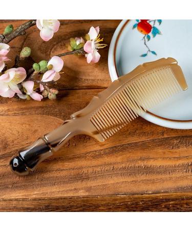 Comb Haircut Rounded Teeth Design Long Hair Comb Hairdressing Comb Hair Cutting Comb Suitable for Partitioning and Combing Hair Detangler Comb - Buy Online on GoSupps.com